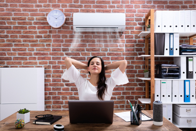 air conditioning in the office