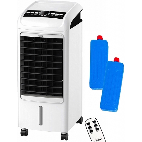 MYLEK Remote Control Portable Air Cooler 4L - Next Day Fans – Electric ...