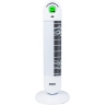 Mylek White Oscillating Remote Control Cyclops Tower Fan