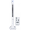 MYLEK 48 Inch White Slimline Remote Control Tower Fan